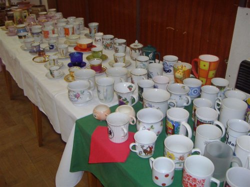 Klub dobré pohody - výstava hrnků a hrnečků - 14.2.2008